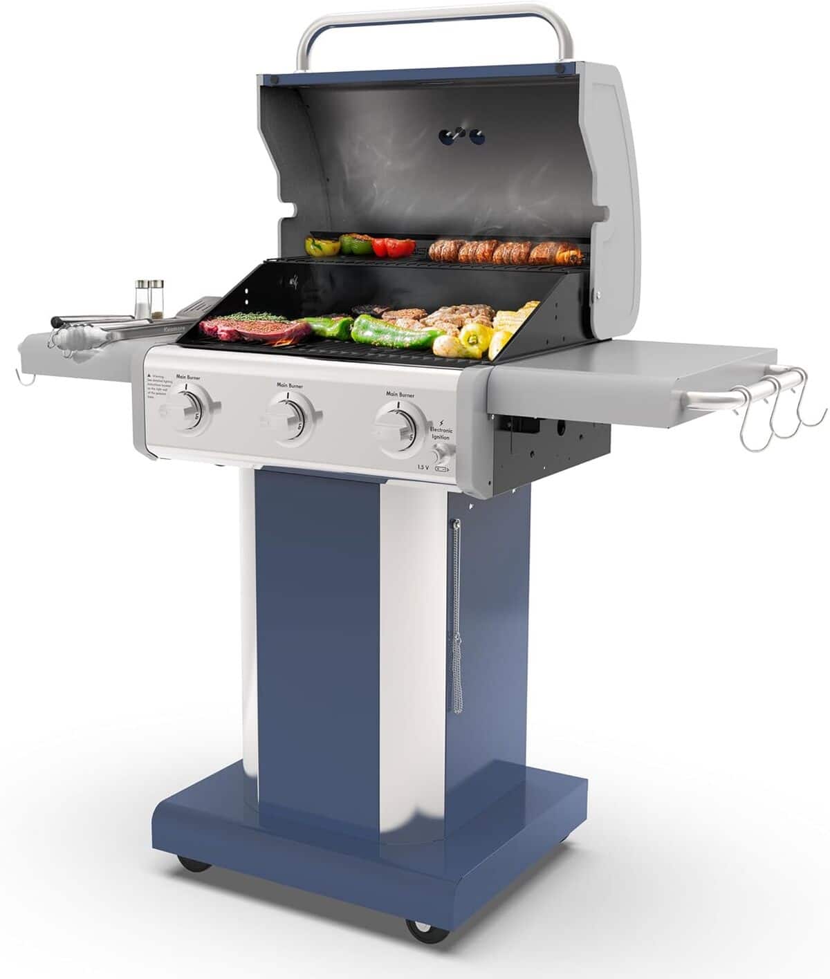 Test du barbecue Kenmore à 3 brûleurs : puissance et praticité assurées
