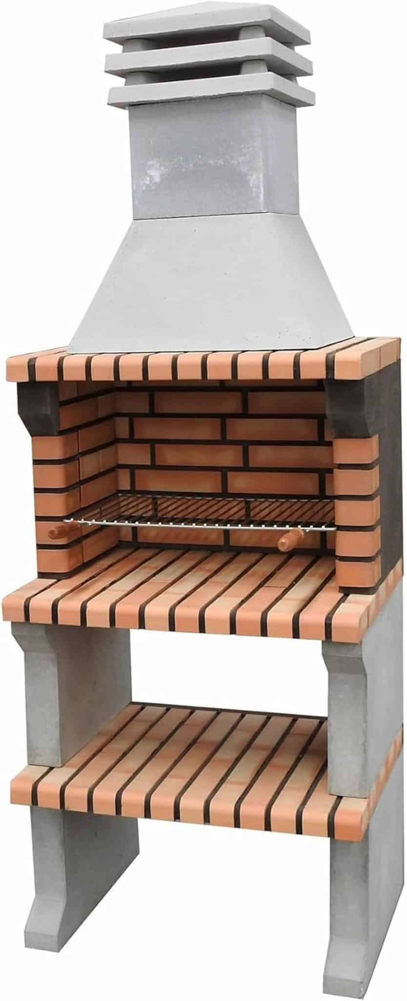 Test du barbecue Liz XL de Movelar : compact et performant en béton réfractaire