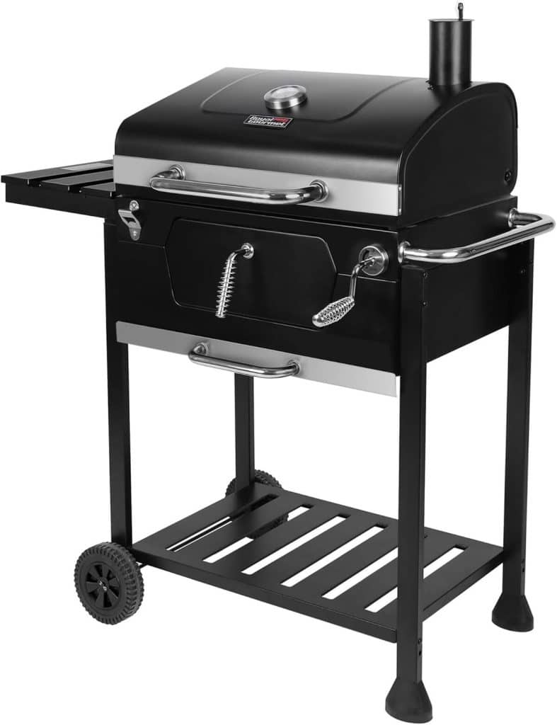 Test du Royal Gourmet barbecue au charbon 59x42 cm noir