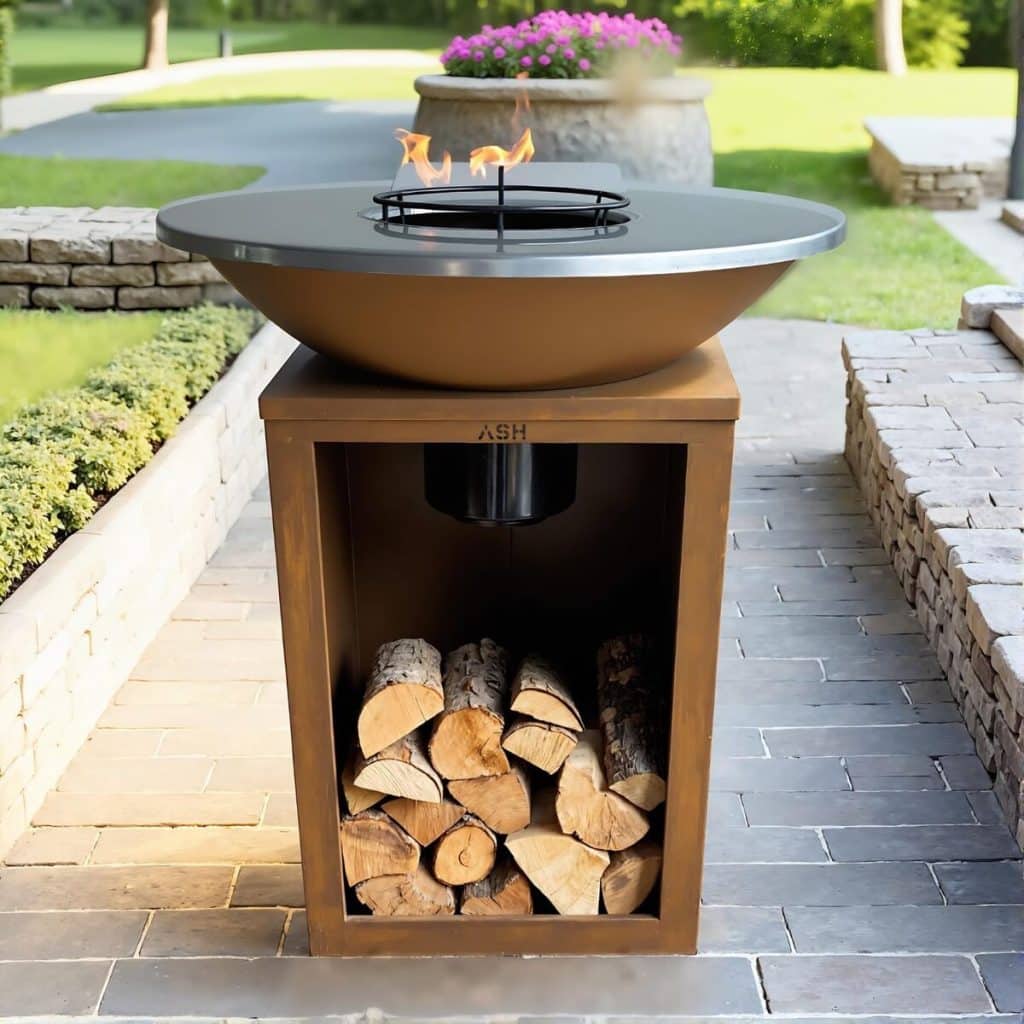 Test Plancha Ash Solaris XXL : l'élégance du barbecue en acier corten