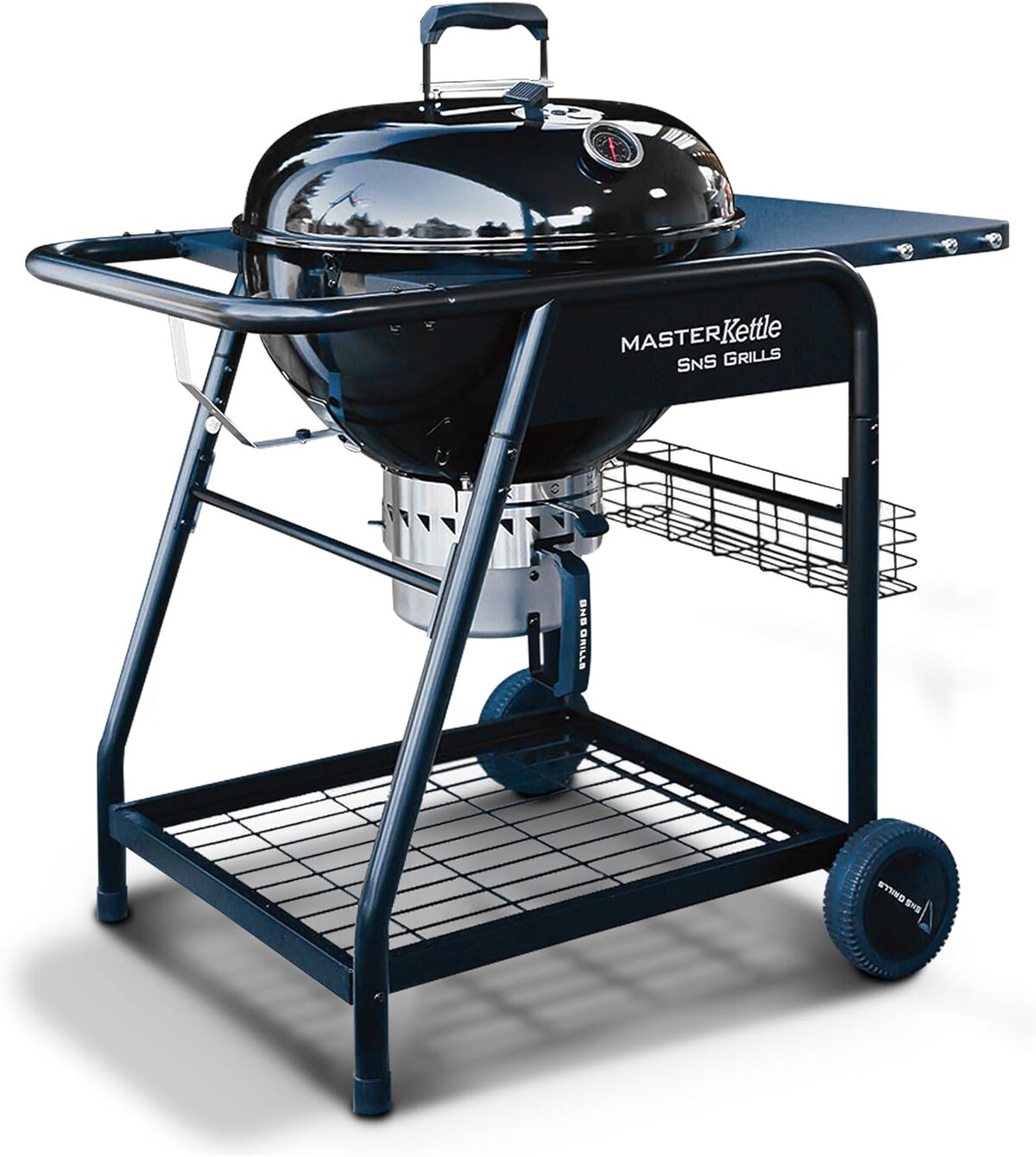 Test du SnS Grills MasterKettle : barbecue à charbon et fumoir efficace