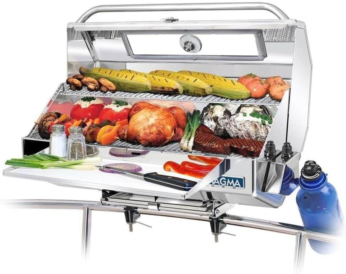 Test : grill à gaz Magma Monterey 2 inox poli