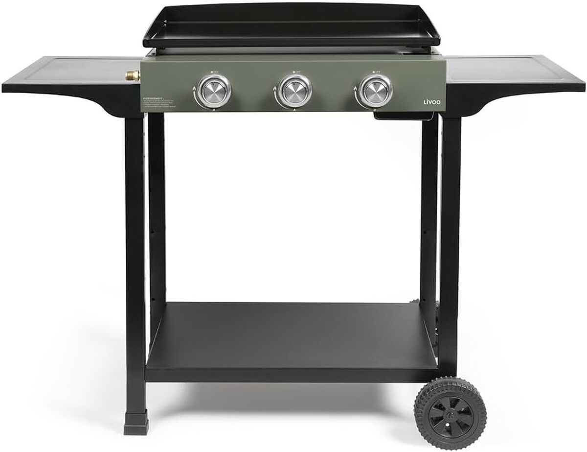 Test : plancha Livoo DOC326, 3 brûleurs 7, 5 kW