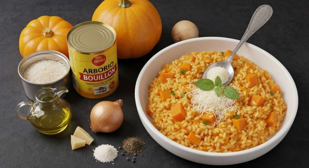 Recette de Risotto au Potiron : délice Automnal