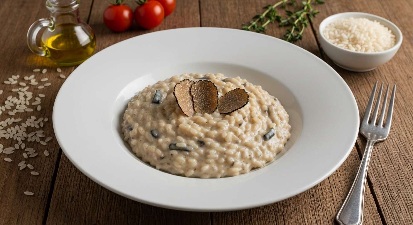Recette Risotto à la Truffe Noire