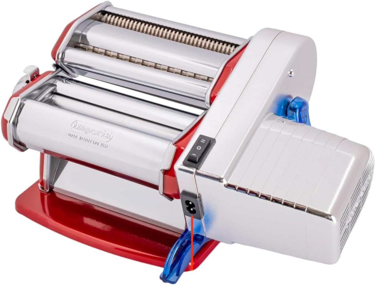 Test : machine à pâtes électrique Imperia Ligne Classique rouge