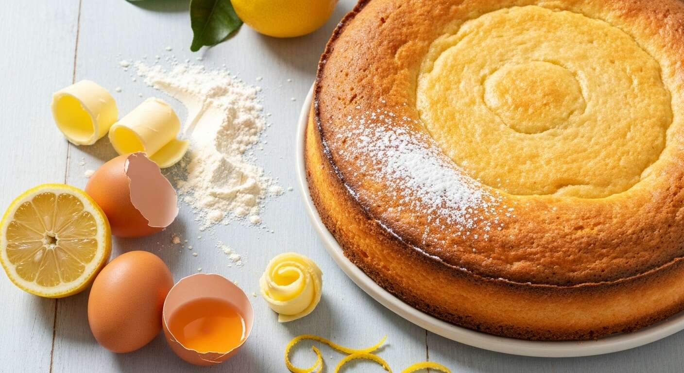 Cake au citron de Sicile : recette facile et délicieuse