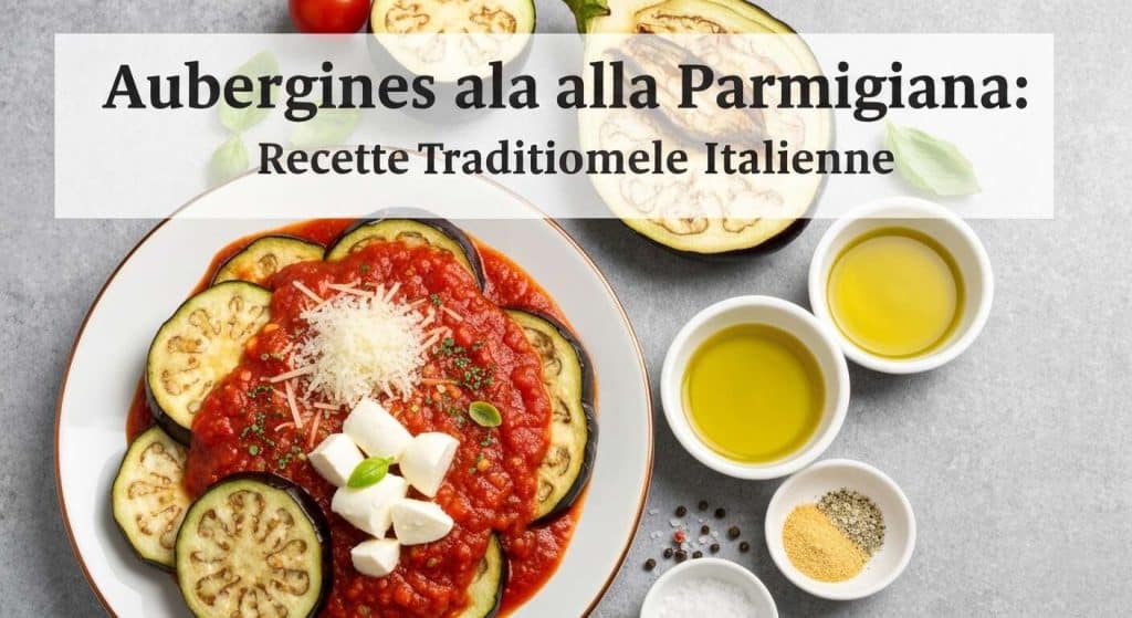 Aubergines alla Parmigiana : recette Traditionnelle Italienne