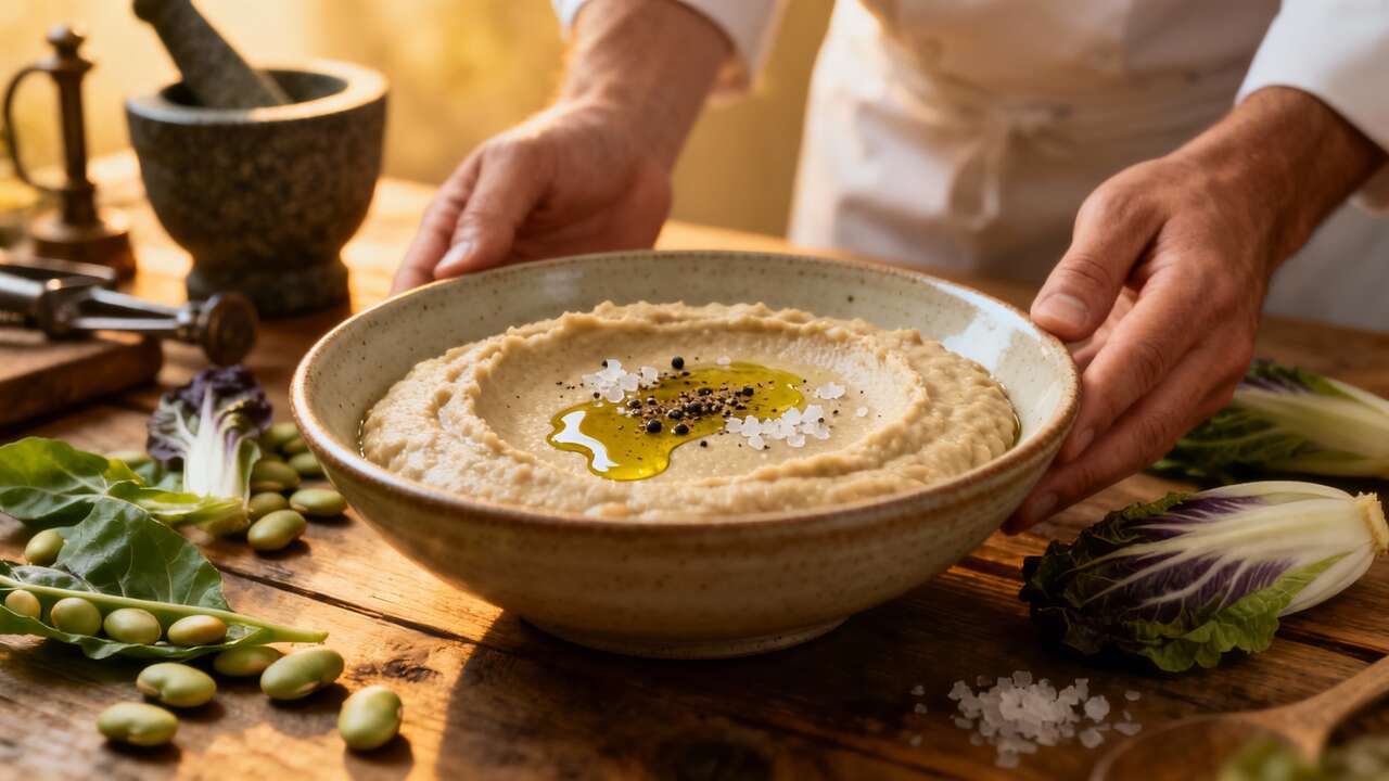 Purée de Fèves et Chicorée : recette Facile et Savoureuse