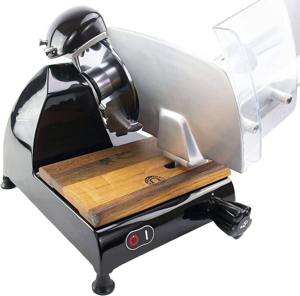 Test de la trancheuse Palatina Werkstatt Berkel Red Line 250 noir