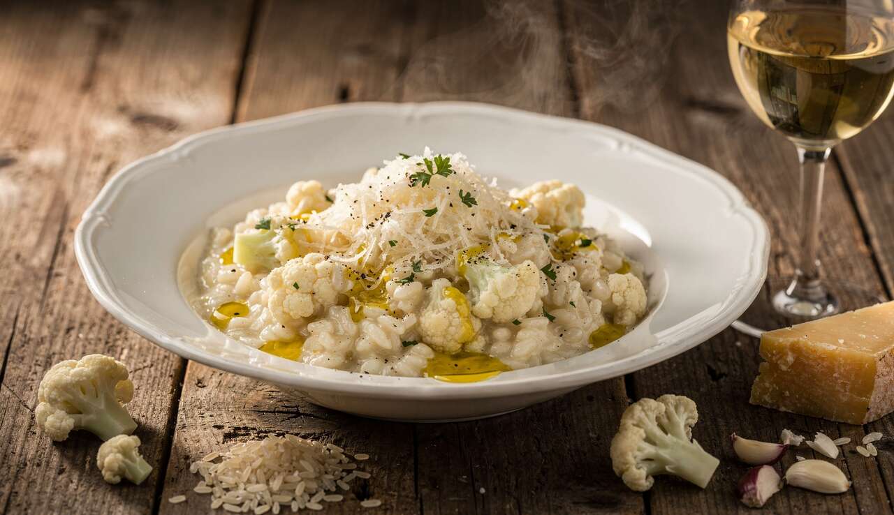 Recette de Risotto au Chou-Fleur Italien