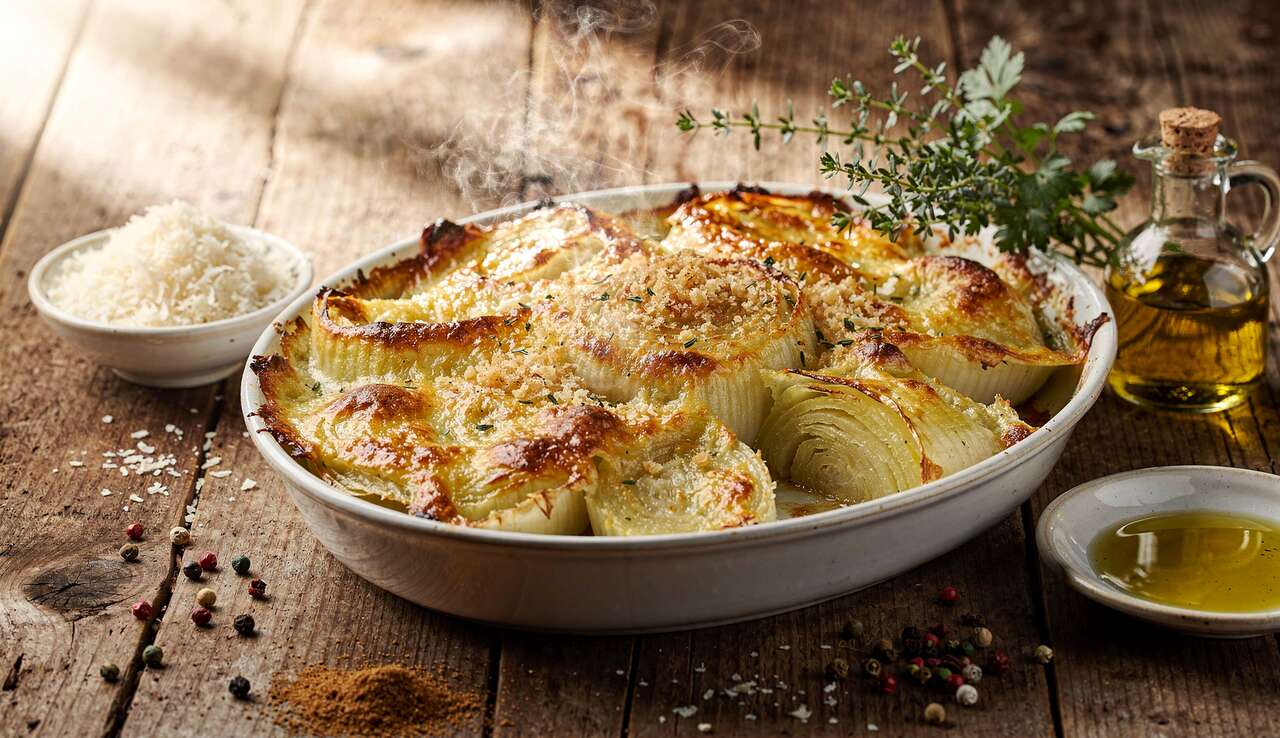 Fenouil Gratiné au Parmesan : recette Savoureuse