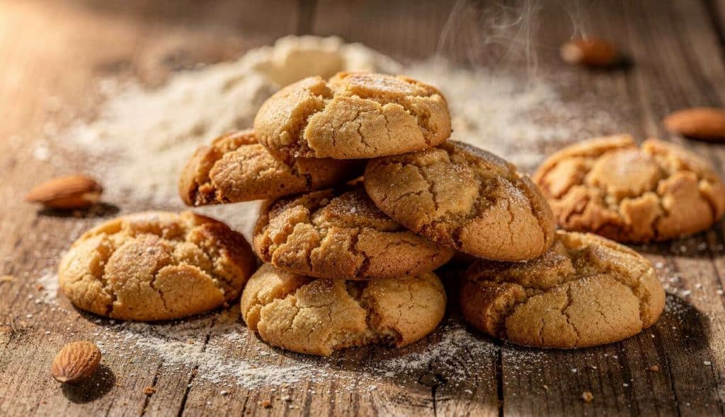 Biscuits moelleux à la pâte d'amande : recette italienne facile