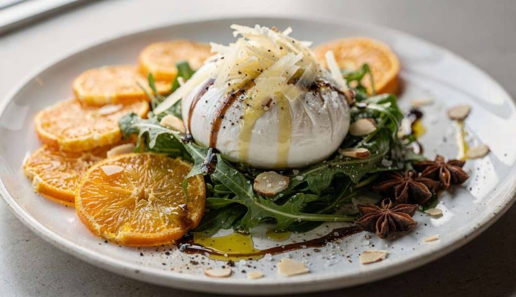 Burrata Bowl : recette avec Orange et Fenouil