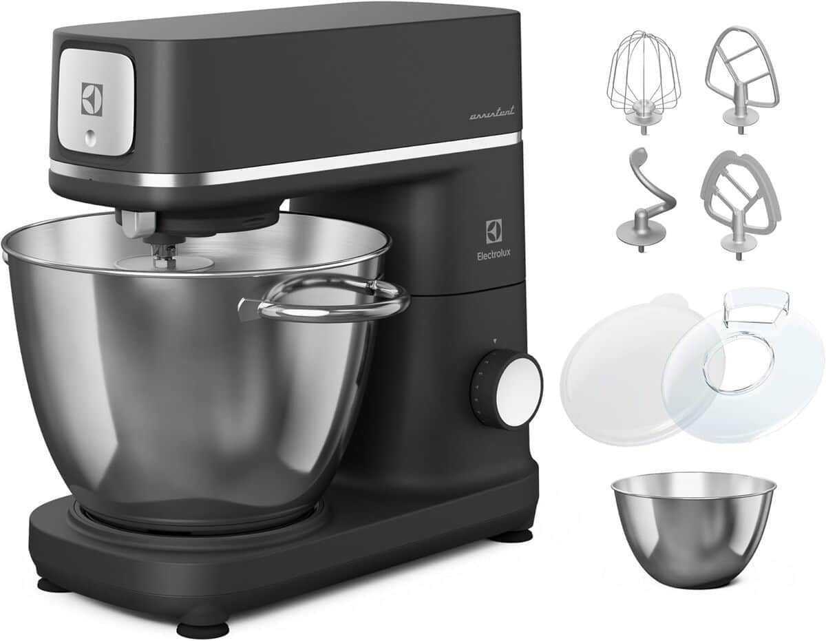 Test Electrolux Assistant de cuisine E6KM1-4BPT : 1200 W en acier inoxydable