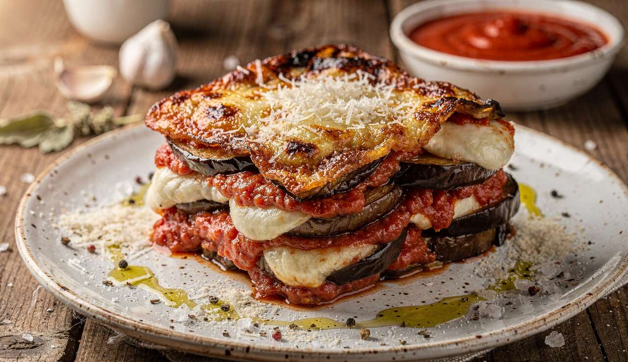 Recette authentique de la parmigiana d'aubergines italienne traditionnelle