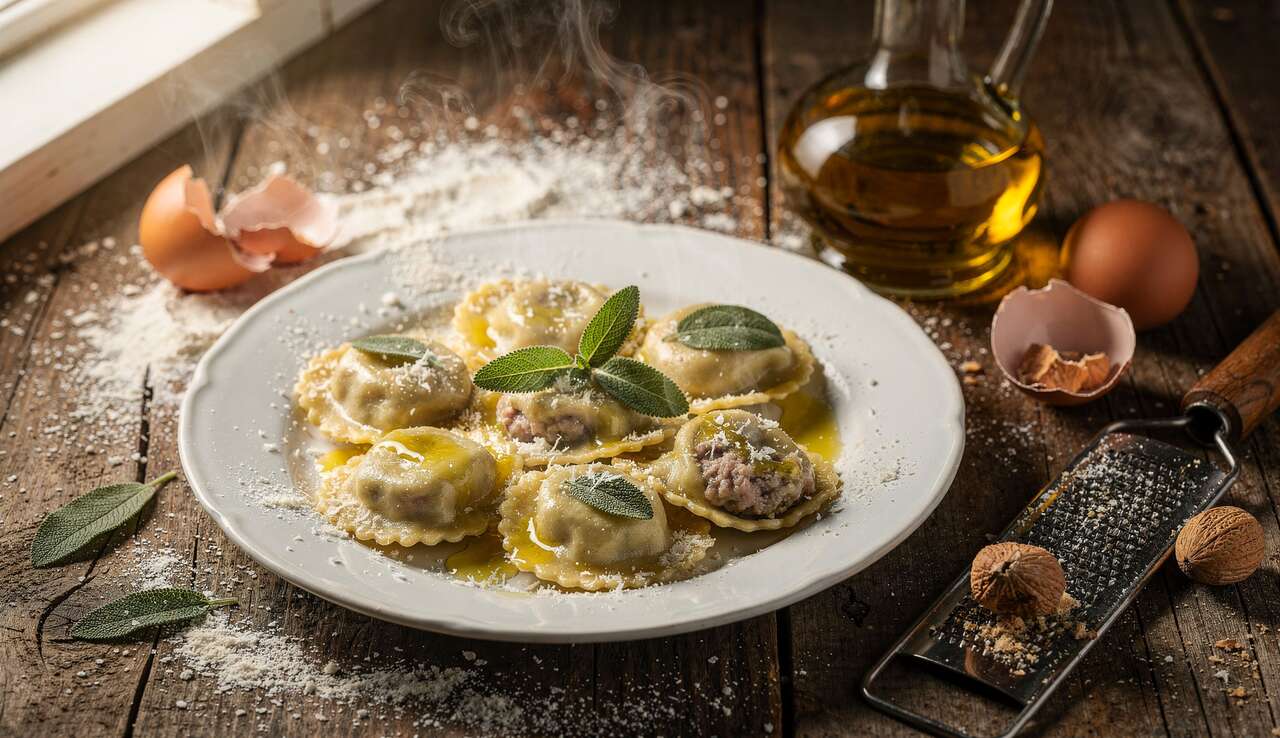 Recette authentique des agnolotti del plin : savoureuses pâtes artisanales italiennes