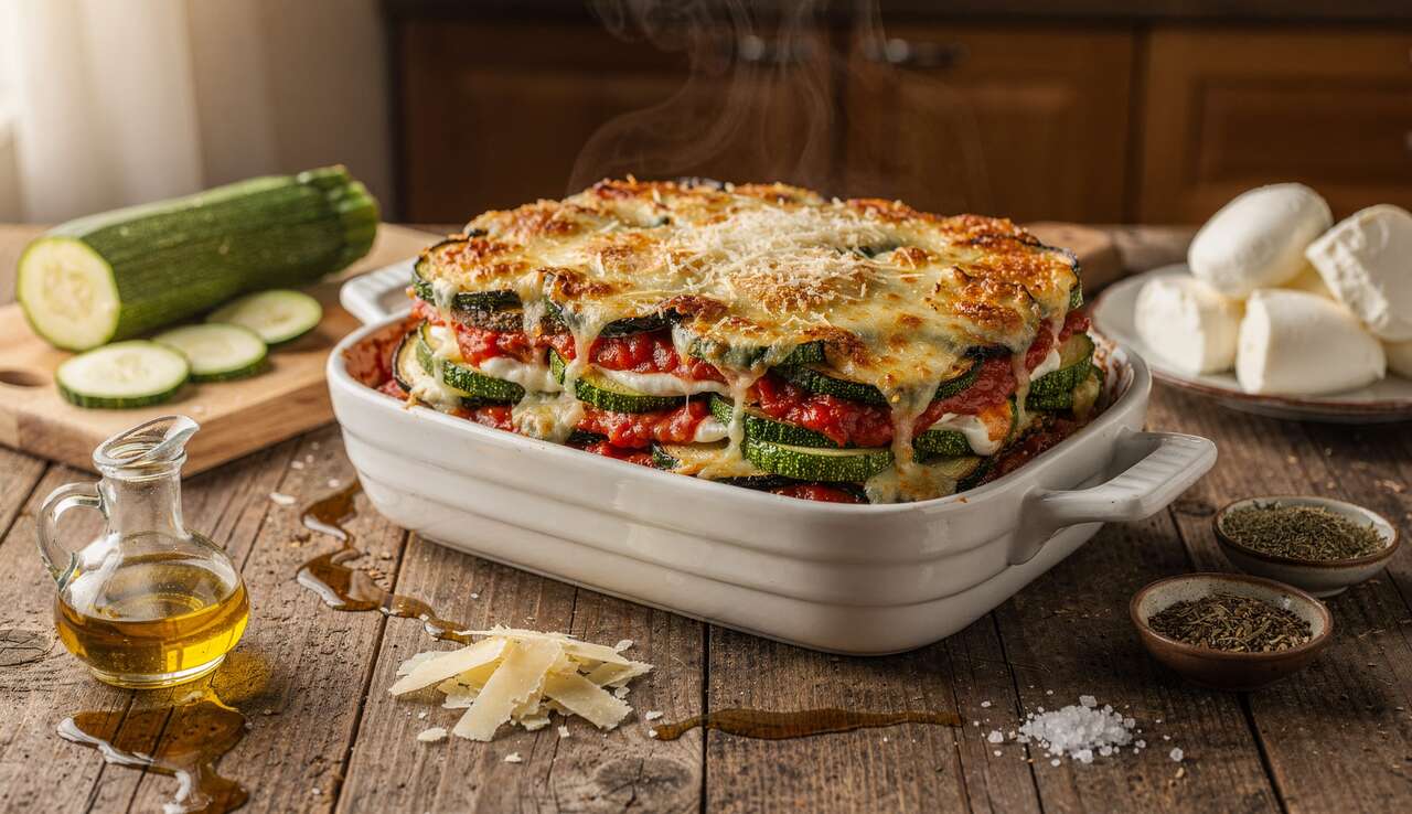 Courgettes alla Parmigiana : recette Savoureuse et Facile