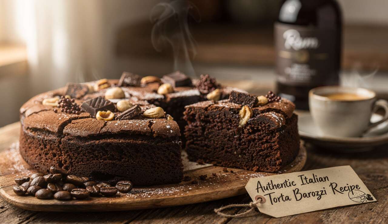 Recette authentique de la Torta Barozzi italienne
