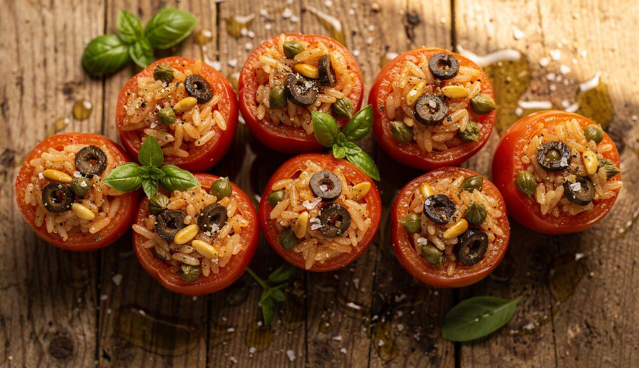 Tomates Farcies Végétariennes de Ligurie : recette Savoureuse