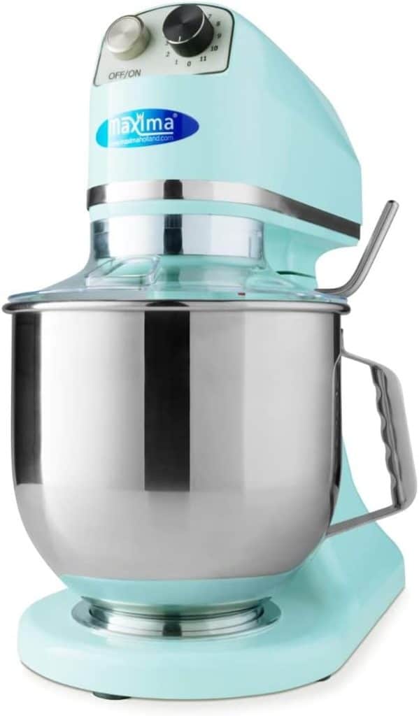 Test du mixeur planétaire bleu pastel 7L 11 vitesses