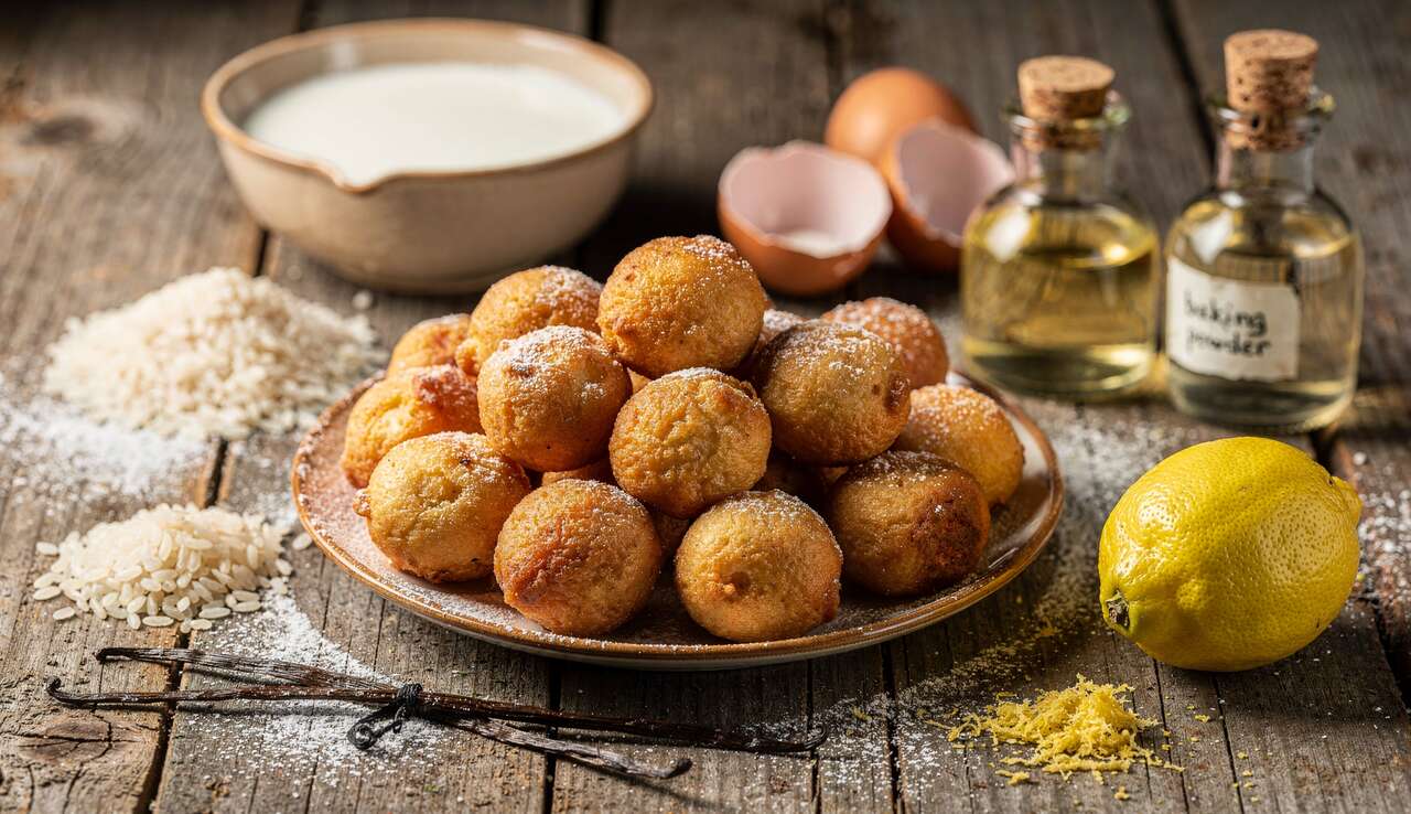 Recette de Fritelle di Riso : beignets de Carnaval Toscans