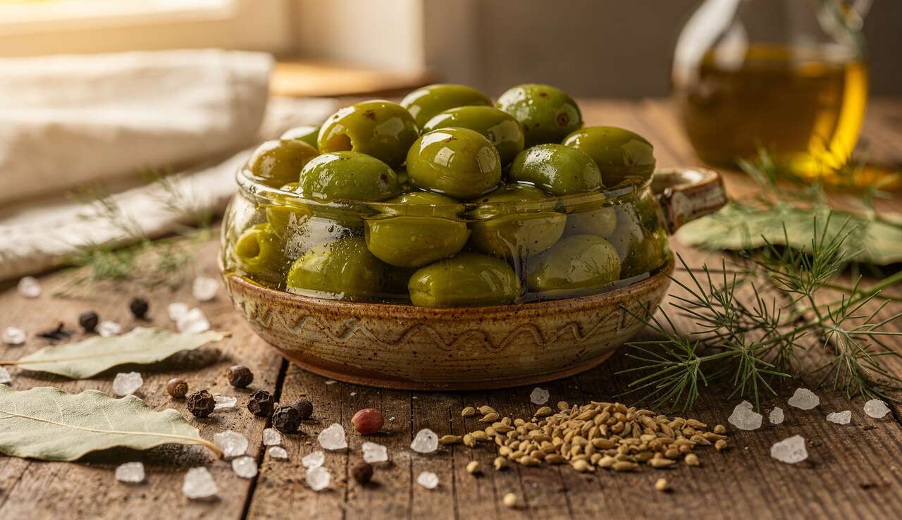 Recette d'olives en saumure maison : le goût authentique de l'Italie