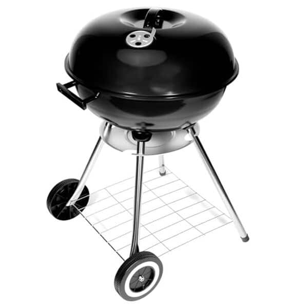 Découvrez le barbecue compact HYCHIKA Ø47cm : performance et praticité pour des grillades en famille ou entre amis dans votre jardin ou sur votre terrasse