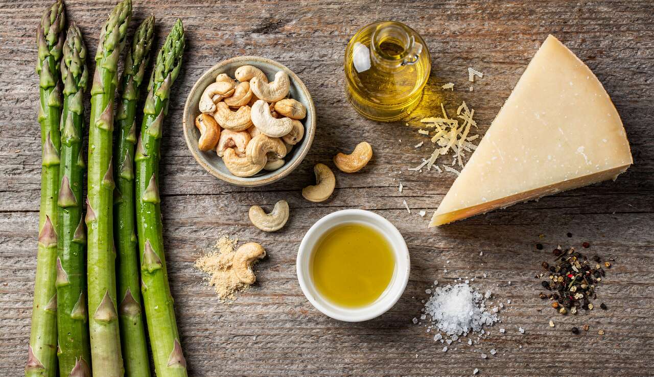 Recette de pesto d'asperges maison