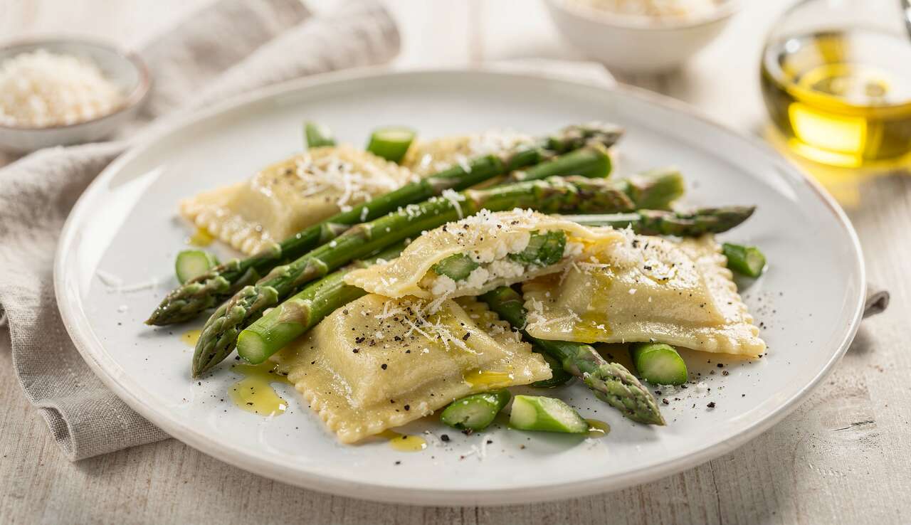 Recette de Raviolis aux Asperges : délice Printanier