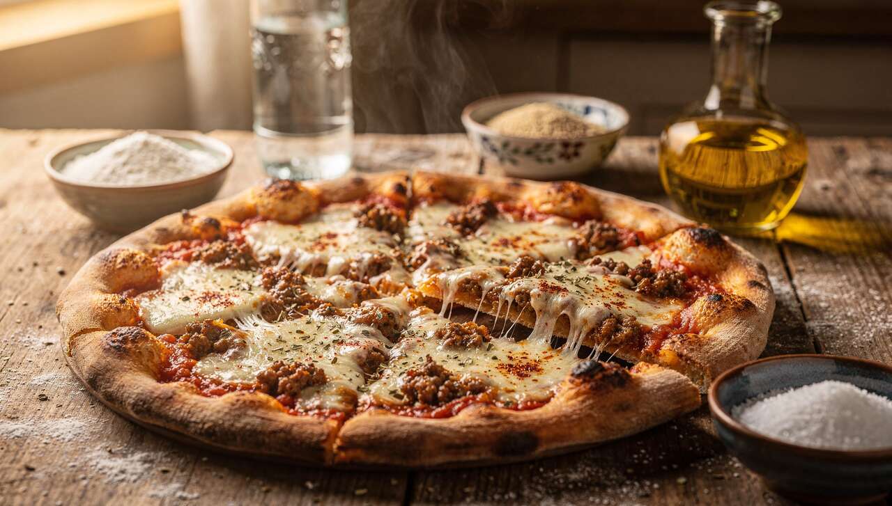 Recette pizza bolognaise mozzarella : le mélange parfait italien à découvrir