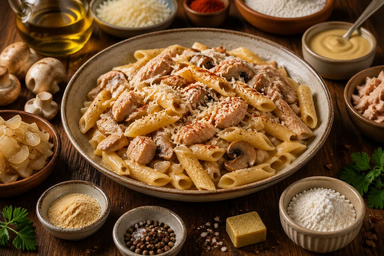 Recette pâtes poulet : les secrets d'un plat savoureux et facile
