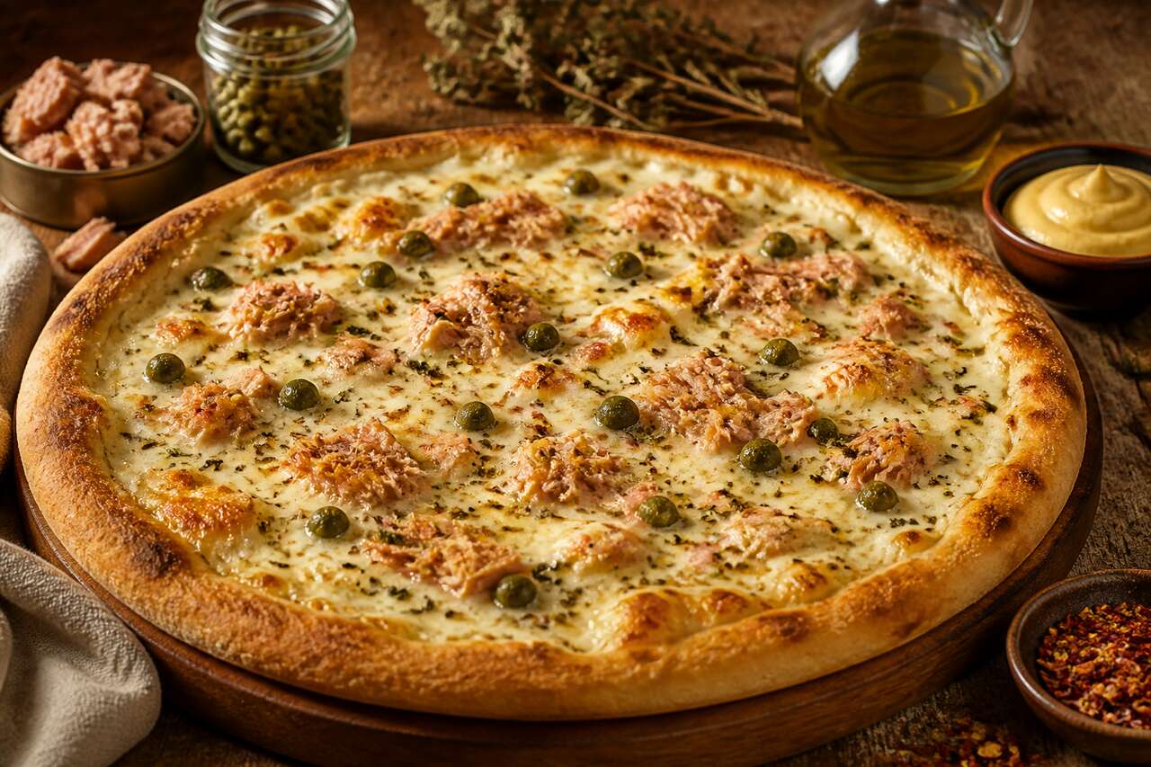 Comment réussir la meilleure pizza thon crème fraîche mozzarella ?