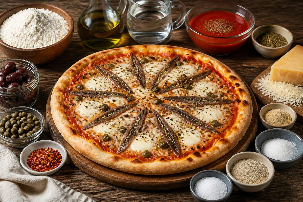 Recette pizza aux anchois : comment la réussir comme un pro !