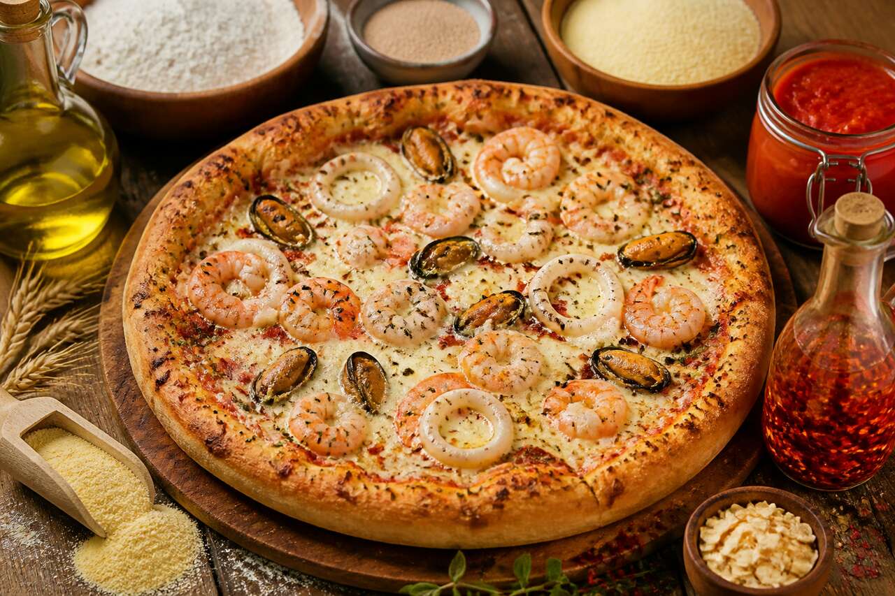 Recette pizza fruit de mer : découvrez le secret d'une pâte croustillante