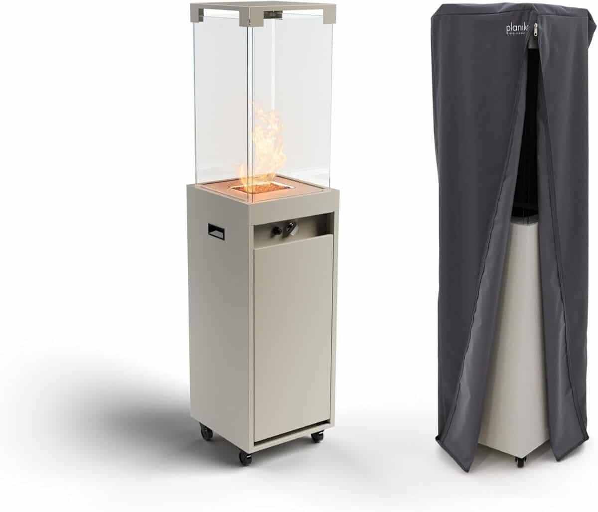 Test du Planika Faro : chauffage de terrasse gaz élégant et puissant