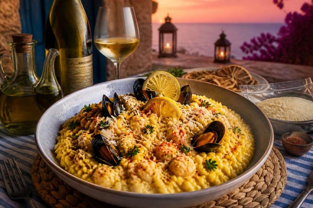 Risotto aux fruits de mer et safran : une recette iodée pour vos soirées d'été