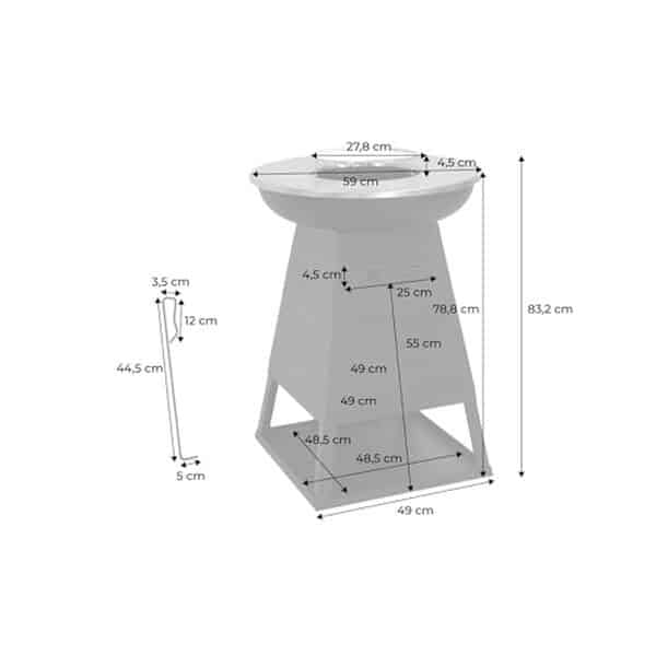 Découvrez notre test détaillé du brasero Sweeek Izalco Ø59cm avec barbecue intégré et rangement. Avis, caractéristiques et conseils pour bien choisir votre brasero de jardin.