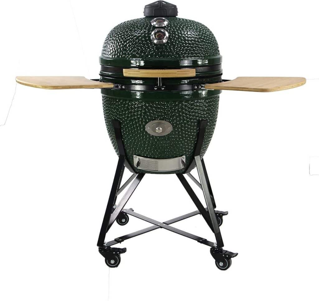 Test barbecue YNNI KAMADO TQ0C21GR : performance et polyvalence