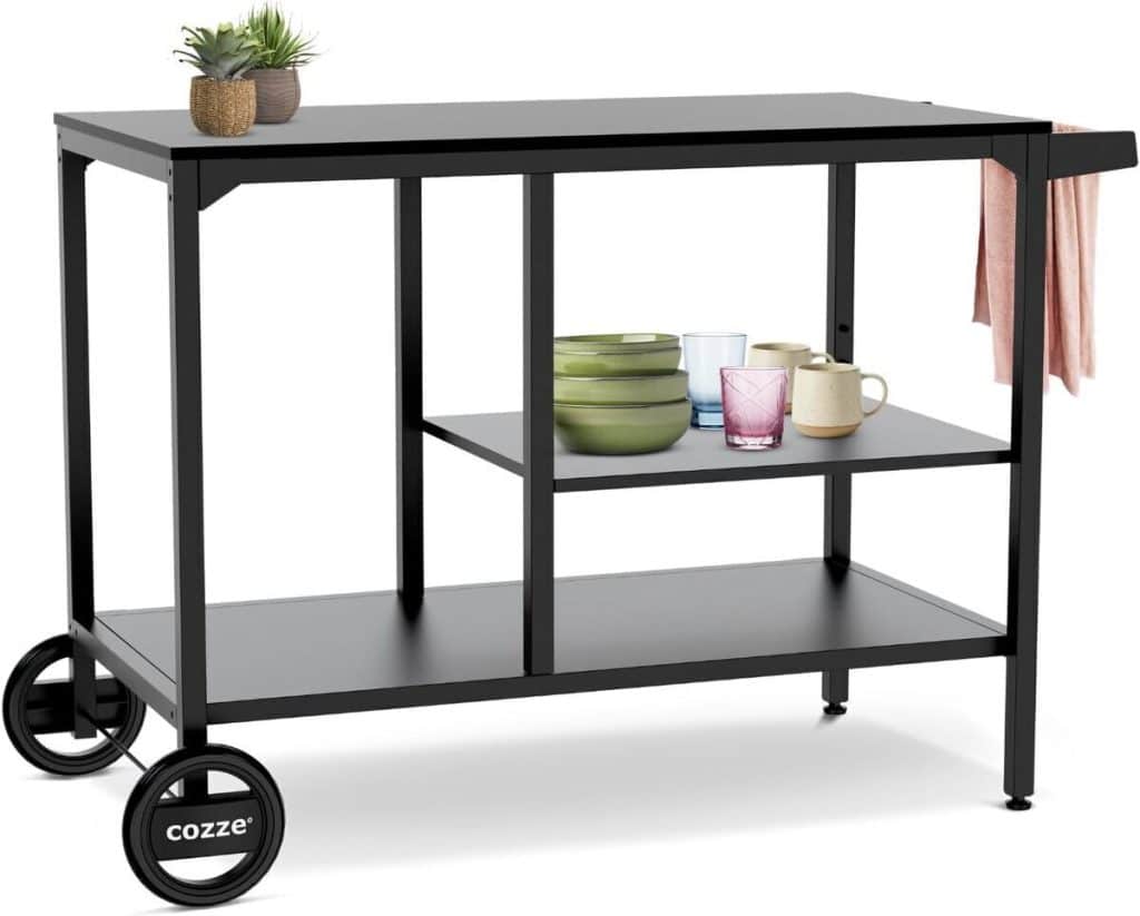 Test Cozze BBQ Station : chariot de cuisine extérieur robuste et pratique