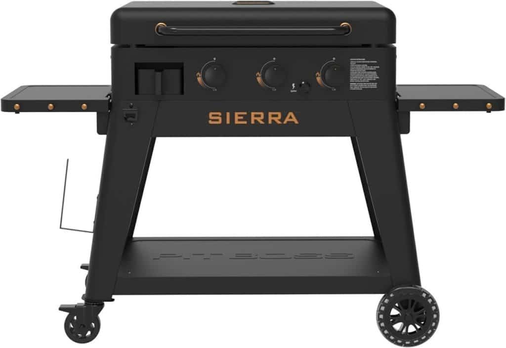 Test de la plancha Pit Boss Sierra Onyx : grill à gaz portable