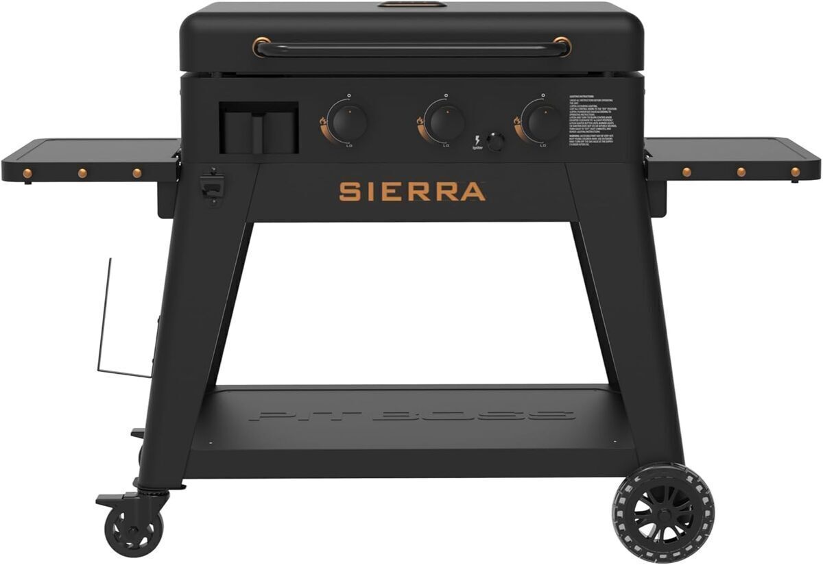Test de la plancha Pit Boss Sierra Onyx : grill à gaz portable