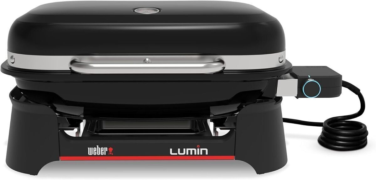 Test du barbecue électrique Weber Lumin : puissance et précision