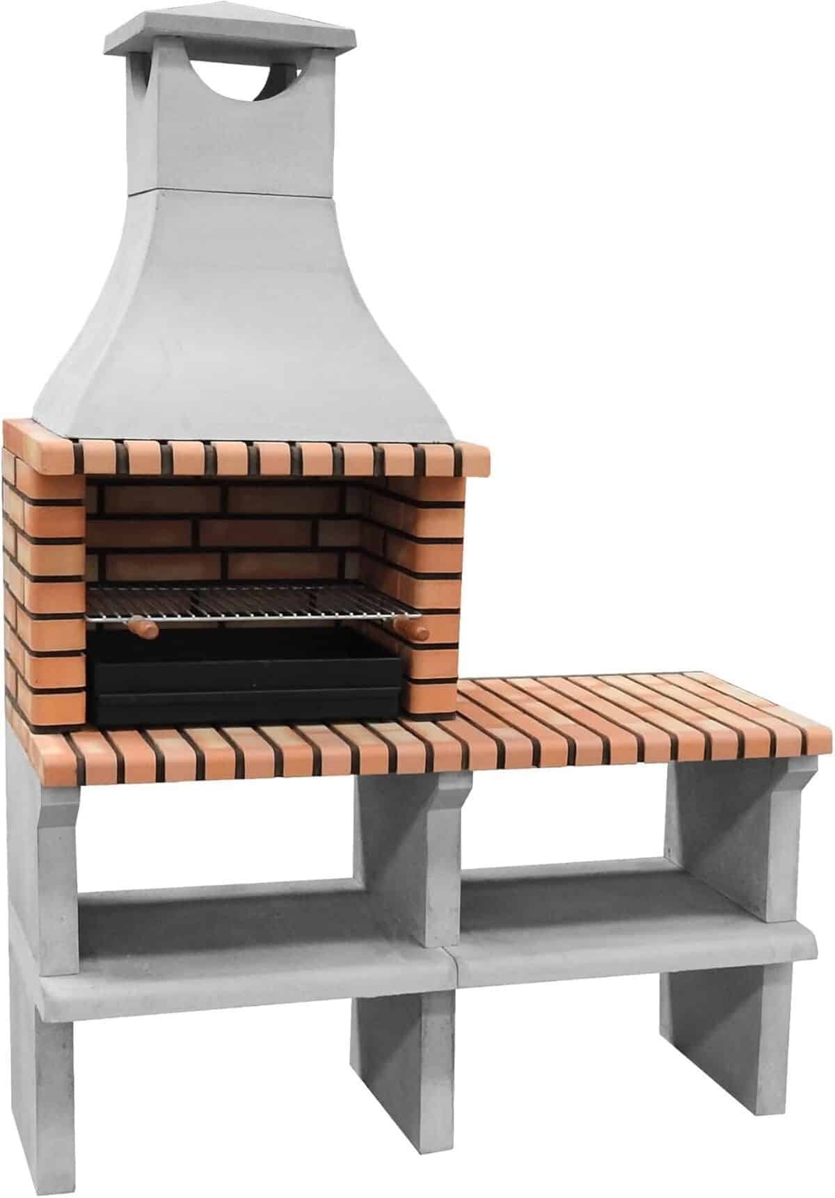 Test du barbecue MOVELAR Sines XL : la robustesse en béton réfractaire