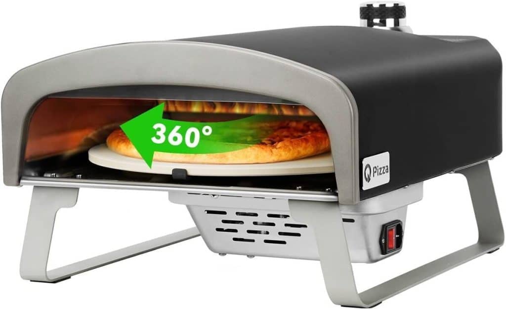 Test du four à pizza au gaz Q Pizza PS102