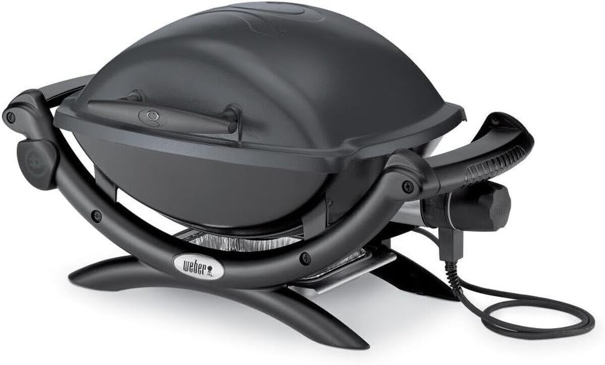 Test du grill électrique Weber Q1400, efficacité grise