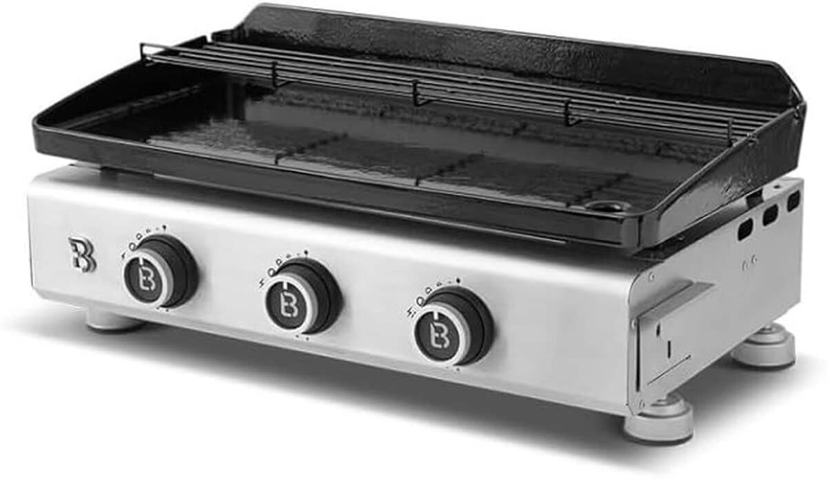 Test : plancha gaz Brasero Silvia IIG Evo 3 feux