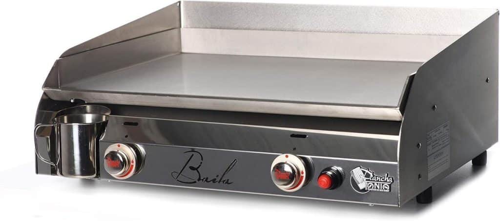 Test plancha Tonio Baila : cuisson inox et sécurité optimale