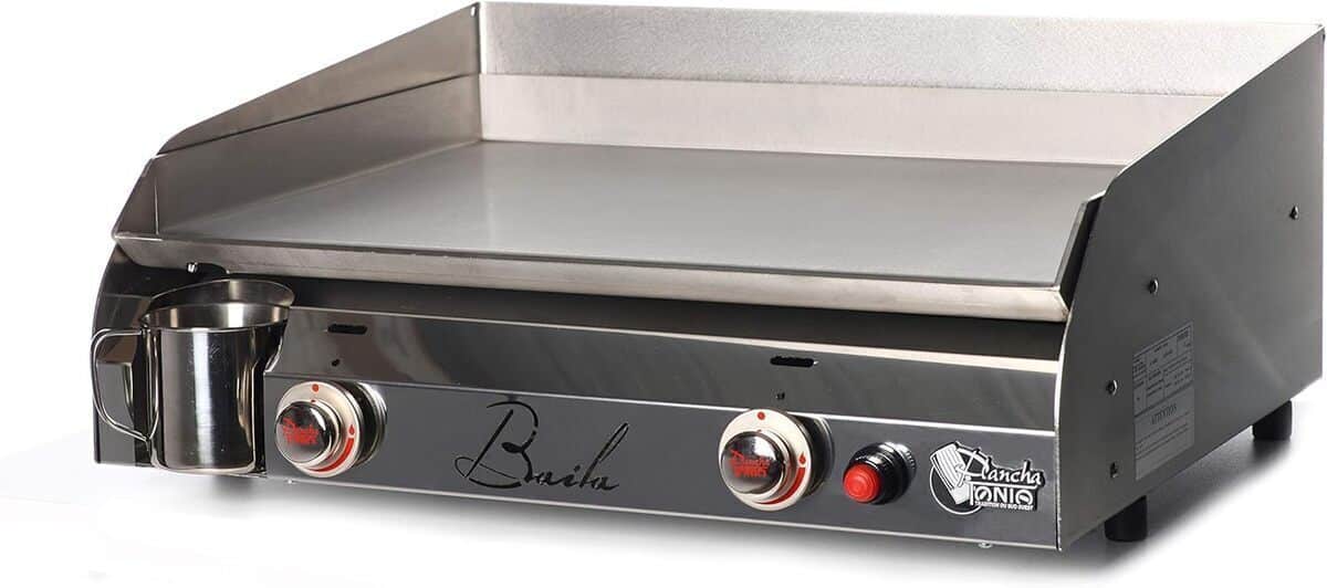 Test plancha Tonio Baila : cuisson inox et sécurité optimale