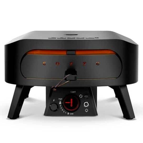 Découvrez le four à pizza Cozze noir et ses performances exceptionnelles : cuisson rapide à 600 °C, résultats professionnels et design moderne pour vos pizzas maison.